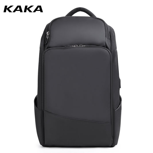 New Features Multi-Compartment Atmospheric Backpack Usb Technology Men's Bag Business Bag Backpack