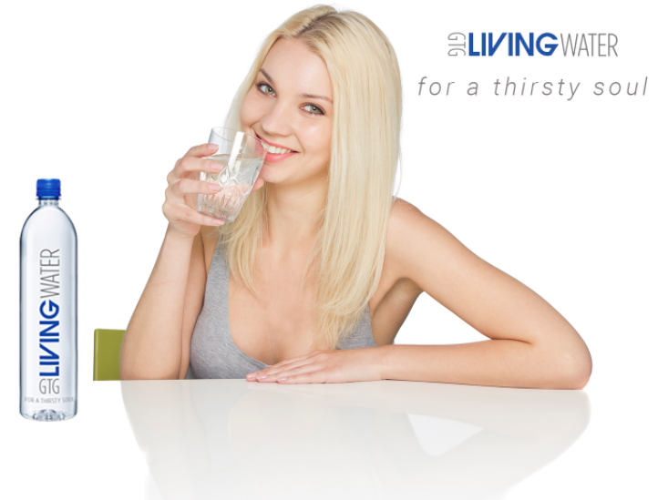 GTG Living Water 750ml Glass Bottle – Still – 12 Box