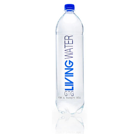 GTG Living Water 1.5L Plastic Bottle – 12 Pack