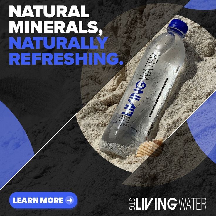 GTG Living Water 750ml Glass Bottle – Still – Single Bottle